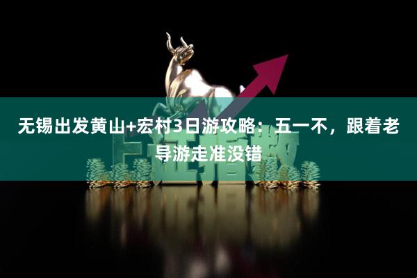 无锡出发黄山+宏村3日游攻略：五一不，跟着老导游走准没错